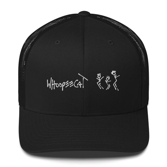 Whooopeecat Logo Trucker Cap