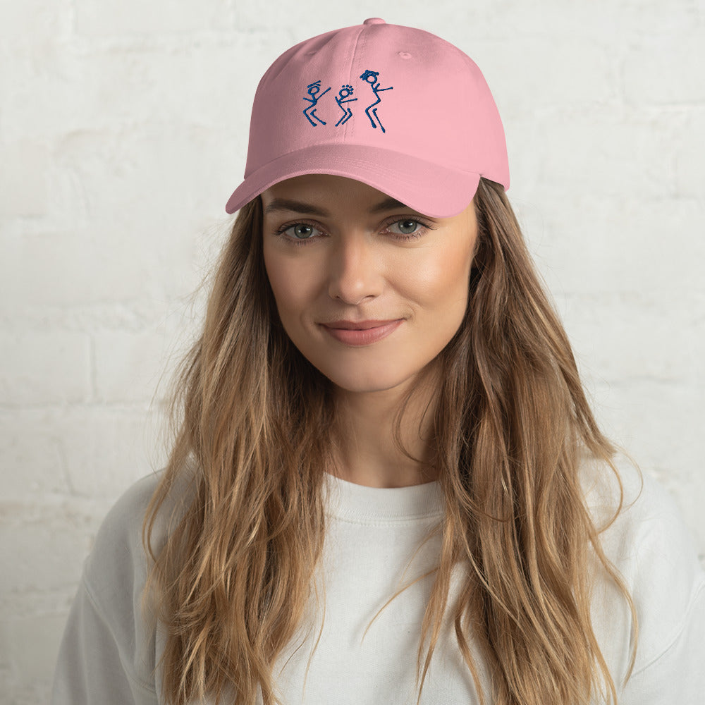 Cats With Logo On Back Classic Ball Cap II