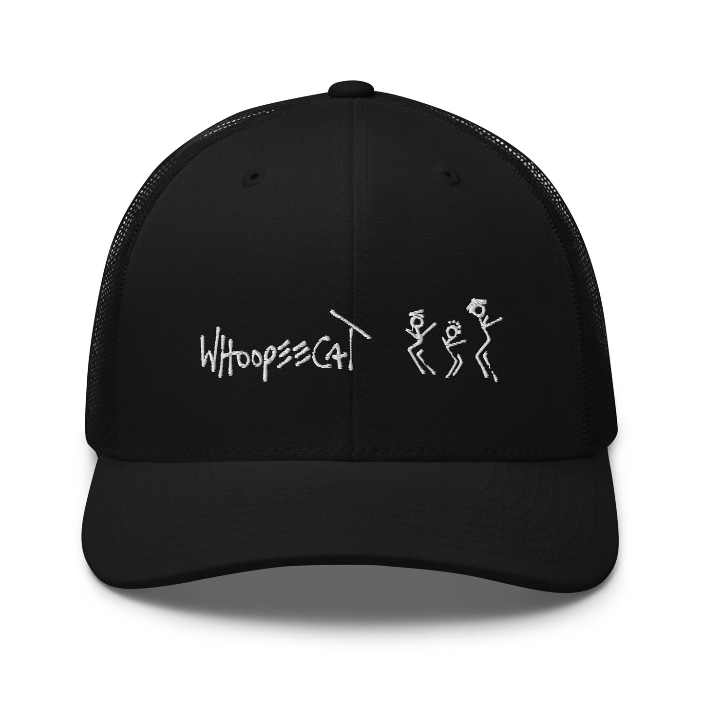 Whooopeecat Logo Trucker Cap