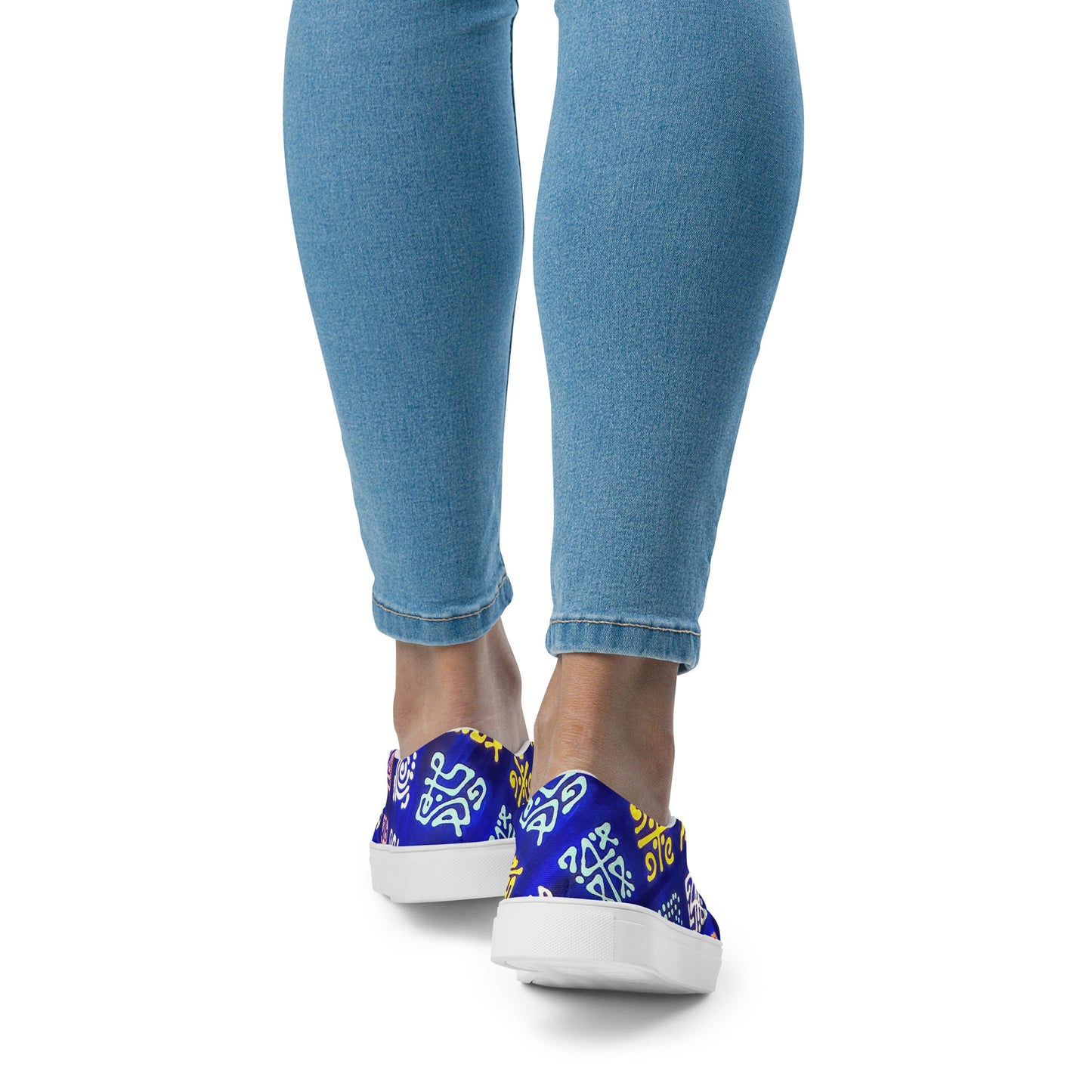 Women’s Blue Sky Slip-On Canvas Shoes