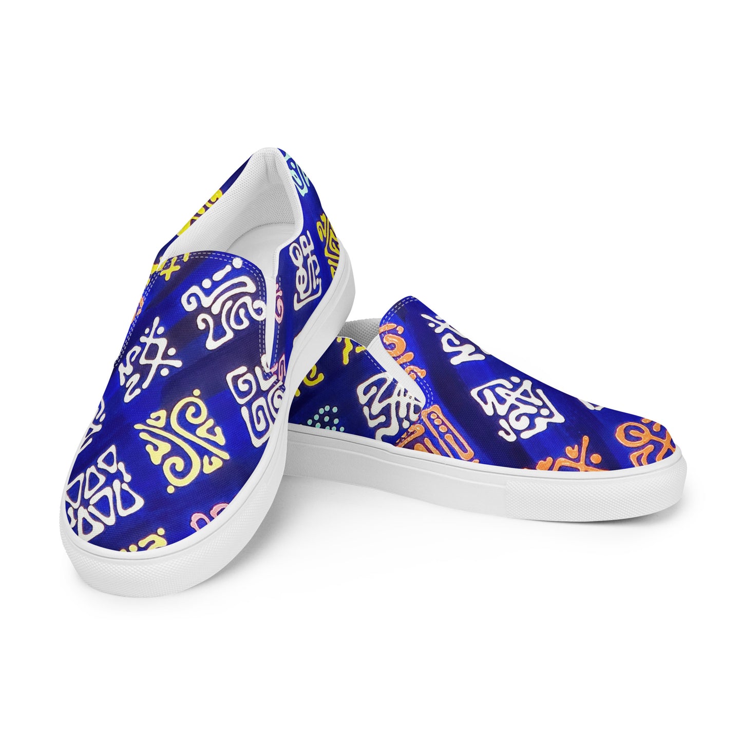 Women’s Blue Sky Slip-On Canvas Shoes